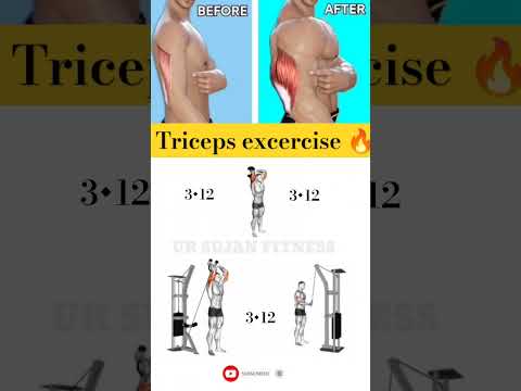 Triceps#exercise#30days#hardchallenge#exercise#gymworkout#fitnesstips#exercise 😱😱😱