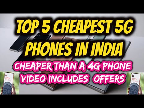 Top 5 Cheapest Affordable Budget 5G Gaming Phones in India with OFFERS and Reviews #Trending #Top#5G