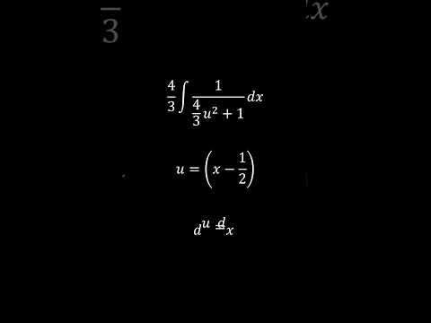 A-Level Further Maths: Integration using Complete the Square 🙌 #integral #integration #maths