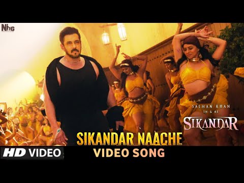 Sikandar Naache: Title Track | Salman Khan, Rashmika Mandana | AR Marugadoss | Eid 2025...