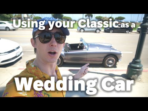 Using My Classic MGA in a Californian Wedding! - Limit 55 E40