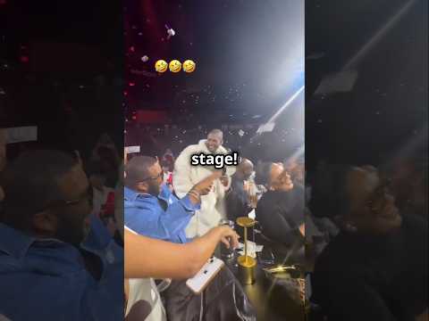 Tyler Perry throws cash at strippers during usher's concert. #tylerperry #usher #usherconcert