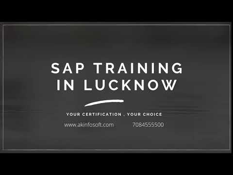 SAP Training In Lucknow