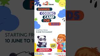 Exciting News! Summer coding camp for kids.