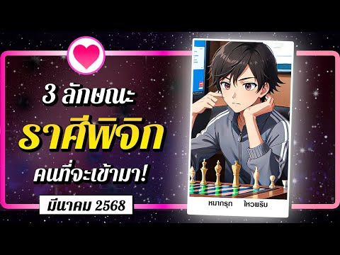 ♏ ราศีพิจิก 💗 3 ลักษณะ คนที่จะเข้ามา! ⭐ เดือนมีนาคม 2568 | พลังใจ ดูดวง