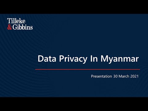 [EN] Data Privacy in Myanmar