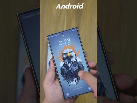 Android Vs Apple Crezy Lockscreen Wallpaper Effects 🔥 #iphone15promax #samsungs24ultra