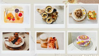 Food and drink compilation!🍓🍛🥞☕️