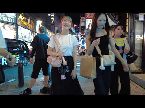 大久保公園・新宿歌舞伎町をお散歩！ラブホテル街 Night Walk in Tokyo, Relaxing Walking in Japan, Shinjuku Kabukicho