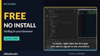 Learn Verilog Free in Your Browser (No Install) | RTLStudio