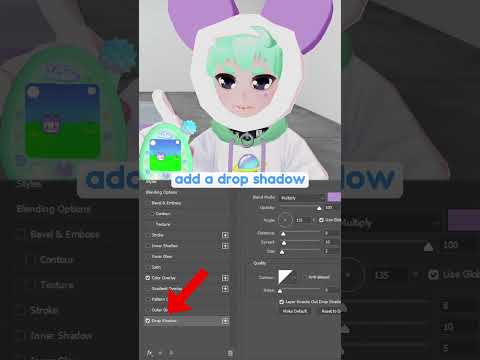 How to make your own VTuber Logo - Stream Tutorial #vtuber #tutorial