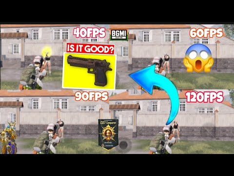 40Fps to 120Fps Difference 😱damage test ll i phone 13 pro ll bgmi tips and tricks ll#bgmi #pubgtest