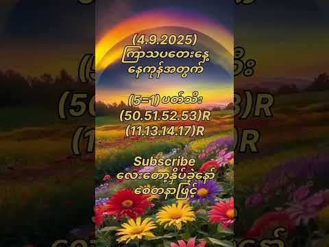 (4.9.2025)ကြာသပတေးနေ့အတွက် #motivation #popular #2danimation #2d3d #2d #youtubeshorts