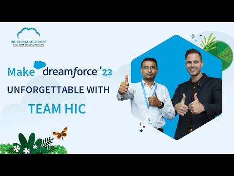 HIC To Attend The Biggest AI Fest At Dreamforce 23 | San Francisco | DF'23 | Let’s Connect