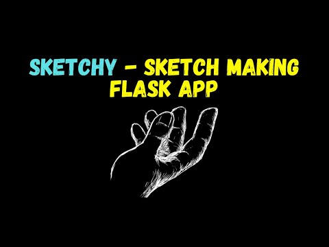 Sketch Making Flask App in Python - Interesting Image Processing Project - with Source Code #shorts