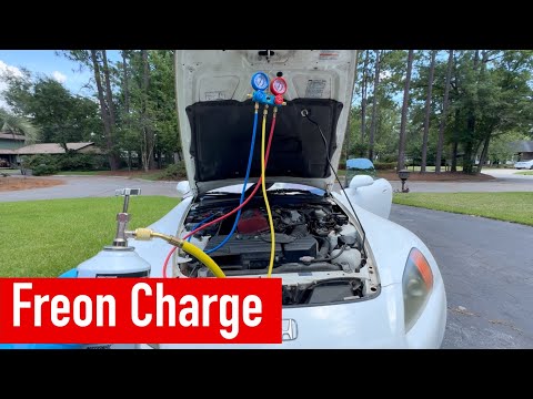 Honda S2000 Freon Charge