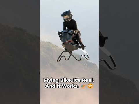 “World’s First Flying Electric Airbike 🚀 | Futuristic Personal Aircraft 2025” #flyingbike