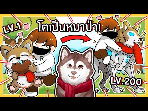 กลายเป็นลูกหมา โตเป็นหมาป่าสุดเท่!🐾 (Animal Adventures - Roblox)