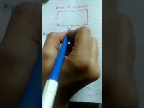 ||Area of rectangle||formula||#mathematicstutorial
