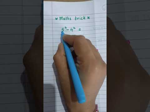 maths trick#square#continued