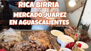 Birrierías in Mercado Juárez in Aguascalientes