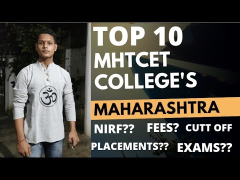 TOP 10 COLLEGE'S UNDER MHTCET 2023😍 ❤️| FEE STRUCTURE | PLACEMENTS | CUTT OFF | YOG PATLE #mhtcet