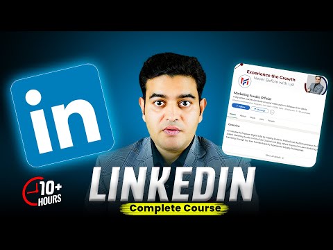 LinkedIn Marketing Beginner To Advanced Course Tutorial In Hindi | #linkedintutorial #linkedincourse