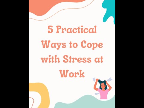5 Effective Ways to Cope Stress at Work
