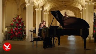 Princess of Wales and Princess Charlotte perform piano duet