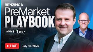 Tech Earnings Split, Fed Holds Rates, PCE on Deck | PreMarket Playbook + Cboe | July 30, 2026