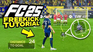 How To ACTUALLY Score Freekicks In EAFC 25!