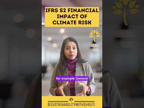 Financial Impact of climate Risk | IFRS S2 #climatedisclosure #ifrs #automobile #General Motors