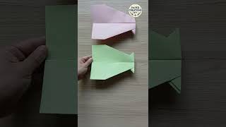 Paper Airplane #fyp #paperairplane #diycrafts #funproject #tiktokdiy #easycrafts #satisfying