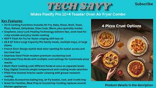Midea Flexify Pro 10+4 Review 2026 | French Door Toaster Oven Air Fryer Combo with Flash Air Fry