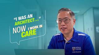 Career Change to Care | Architect to Individual Support Graduate at IHNA