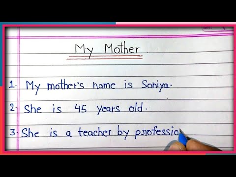 Essay on My Mother in English | 10 lines on My Mother Essay | My Mother Essay Writing