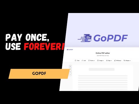 GoPDF: AI-Powered PDF Chat, Edit & eSign Tool 📄🤖 | AppSumo Deal