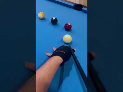Great Recovery Shot on the 9 Ball! - The Line Drill