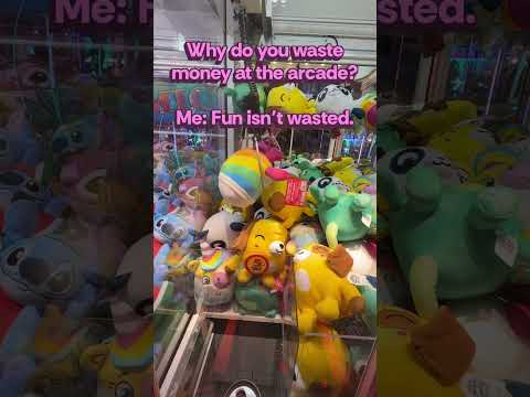 my little escape, my joy 💕 #arcade #clawmachine