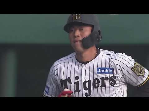 【初球を豪快に】ドラ5佐野大陽選手が同点タイムリー2ベース #サンテレビボックス席