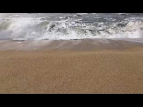 I go to the beach