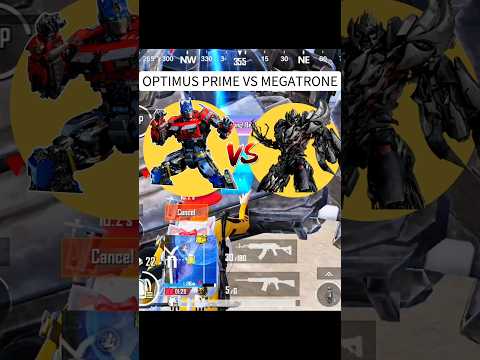 BGMI Optimus Prime vs Megatron – Who is More Powerful?"
