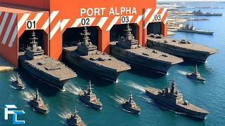 Port Alpha: The US Navy Secret Shipyard that SHOCKED China!