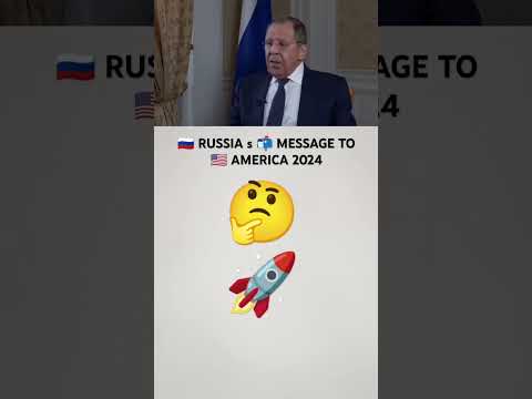 RUSSIA s MESSAGE TO AMERICA 2024 🤔