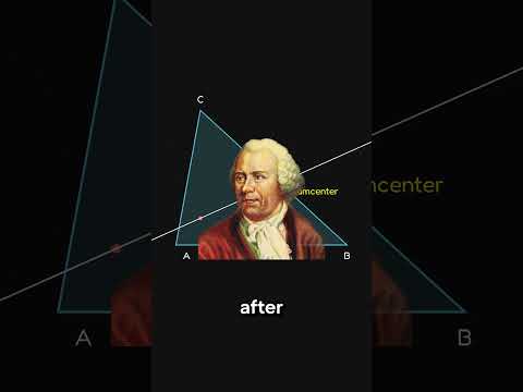 secret line hidden inside all triangles #math #geometry #interesting #mathematics