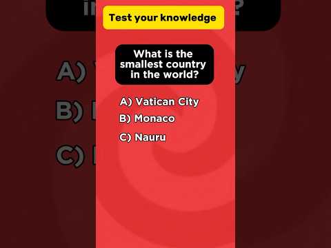 Test your knowledge #IQ test #quiz #challenge #trivia