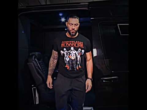 Roman Reigns Car Entry🗿🔥..| Roman Reigns Edit | #romanreigns #wwe #shorts