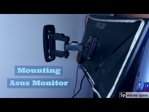 Wall Mounting 27" Asus Gaming Monitor (VG279Q)