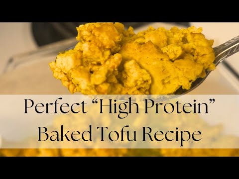 I'm So OBSESSED with this Baked Tofu Recipe!