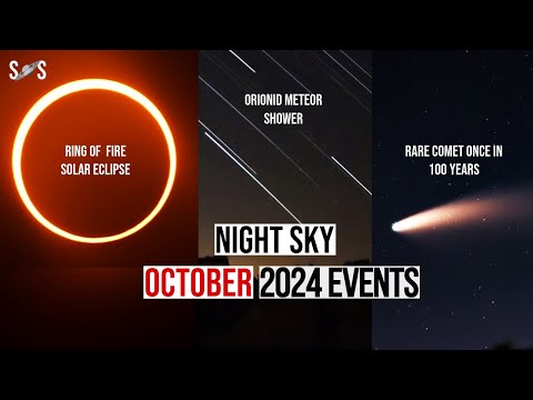 Night Sky Oct 2024 Events | Orionids Meteor Shower 2024